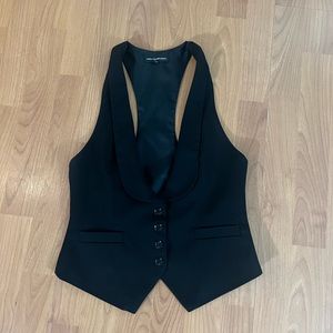 Tailored vest top